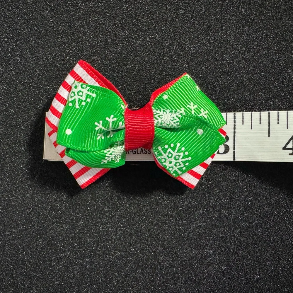 Pair Of Christmas Small Bows